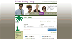 Desktop Screenshot of palmerjobs.haleymarketing.com