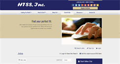 Desktop Screenshot of htssjobs.haleymarketing.com